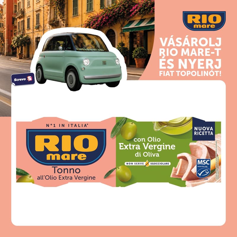 Rio Mare Tonhal extra szűz olívaolajban (195 g)