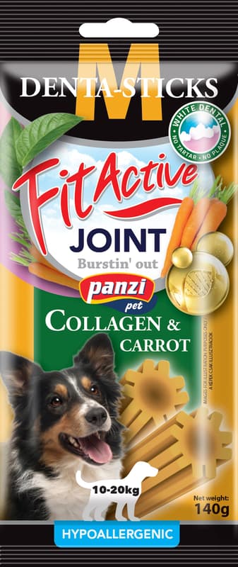 FITACTIVE SNACK DENTA-STICKS IMMUNITY 150G M CRANBERRY+CURCUMA