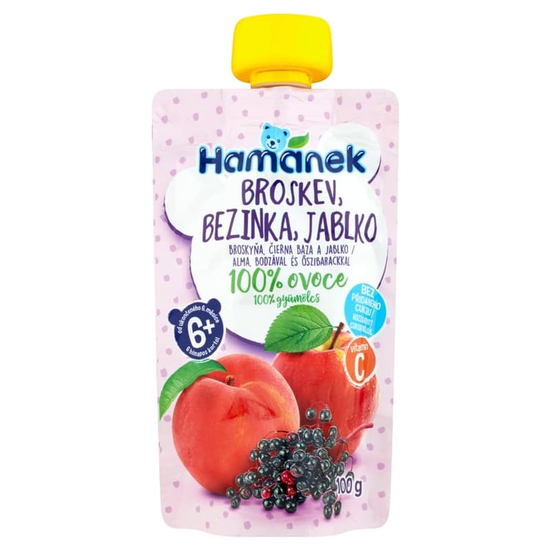 Hamánek dessert apple elderberry peach sachet