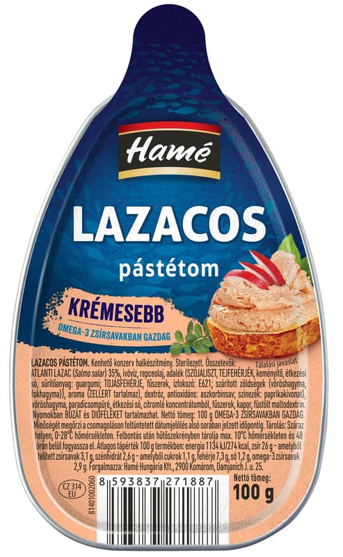 HAMÉ pâté with salmon