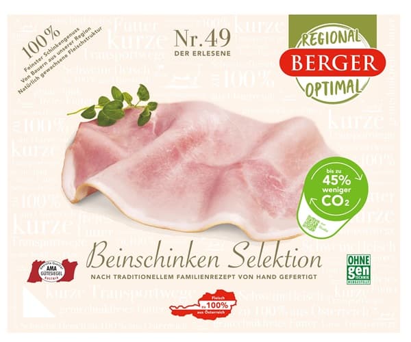 Berger Szeletelt Tradicionális Selection sonka