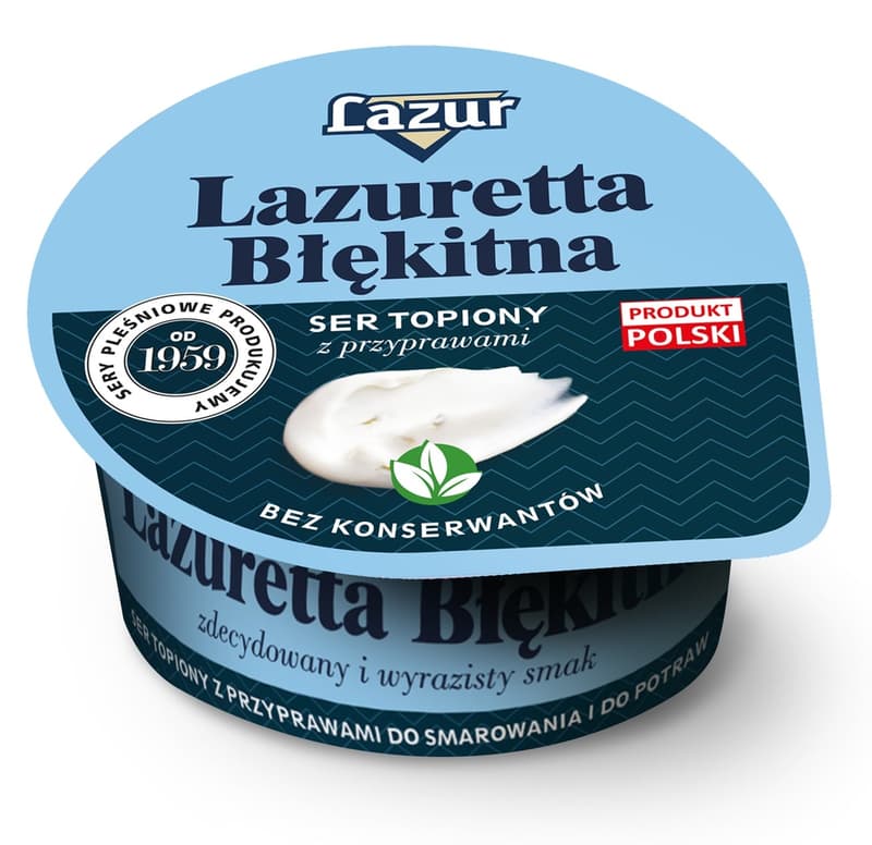 Lazuretta Blue jar cream cheese 125 g