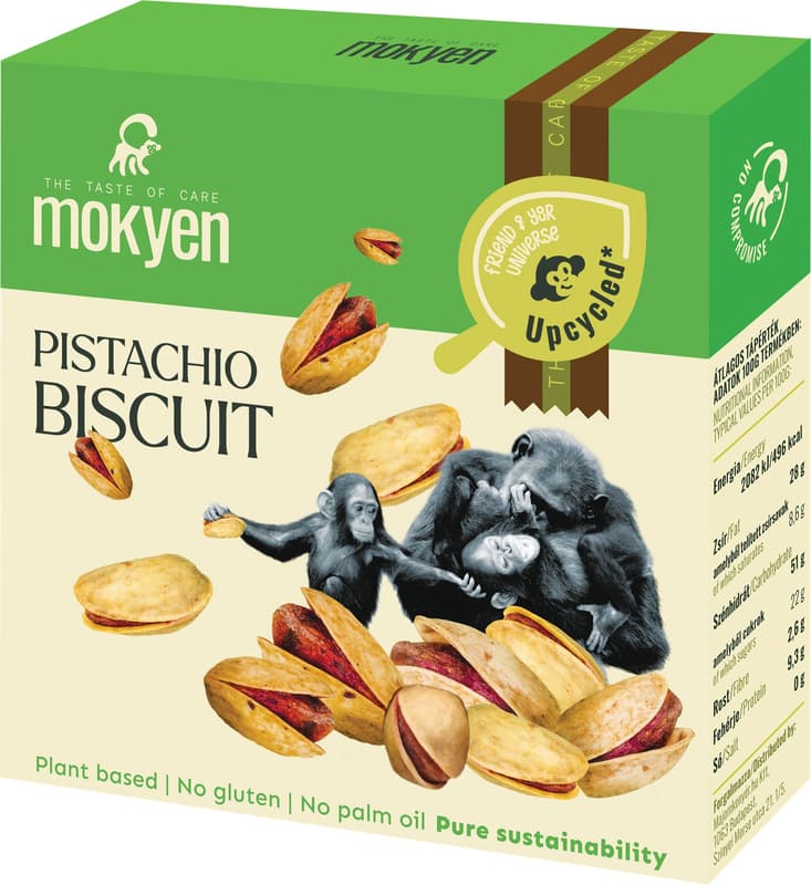 Mokyen Upcycled Vegan Pistachios Biscuits