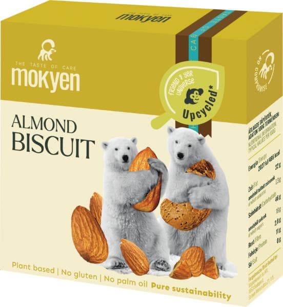 Mokyen Upcycled Vegan Almond Biscuits