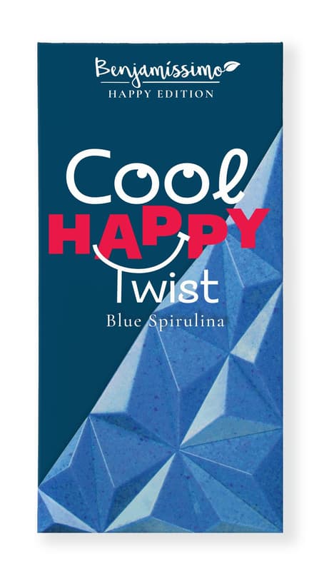 Benjamíssimo BIO Vegan Blue Spirulina Chocolate with Sea Salt