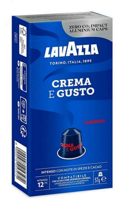 Lavazza Nesp. Alu kapsz. Crema E Gusto 10x5.7g
