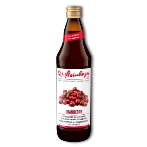 Dr.Steinberger Cranberry tőzegáfonyalé 750ml