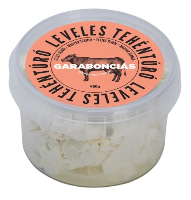 Garabonciás natúr, leveles tehéntúró