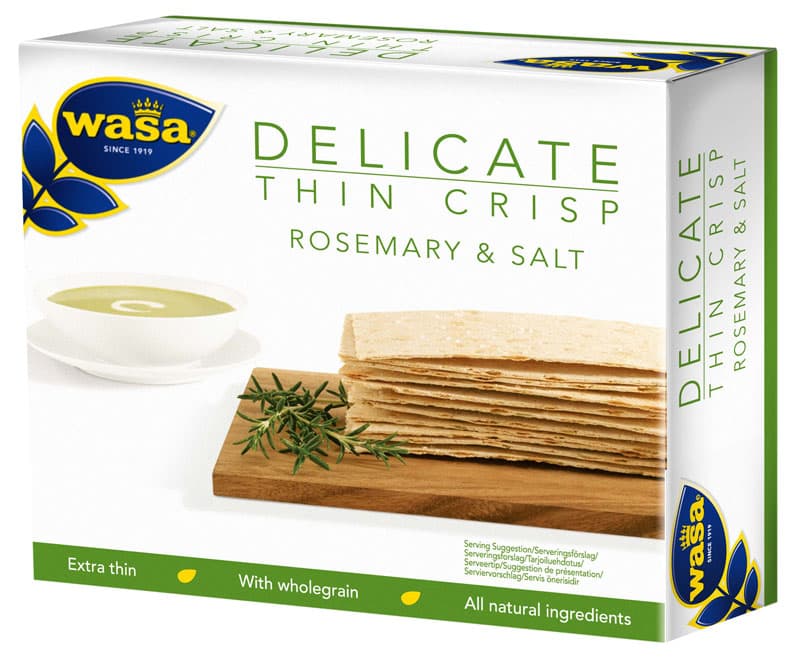 Barilla Wasa delicate crips rosemary