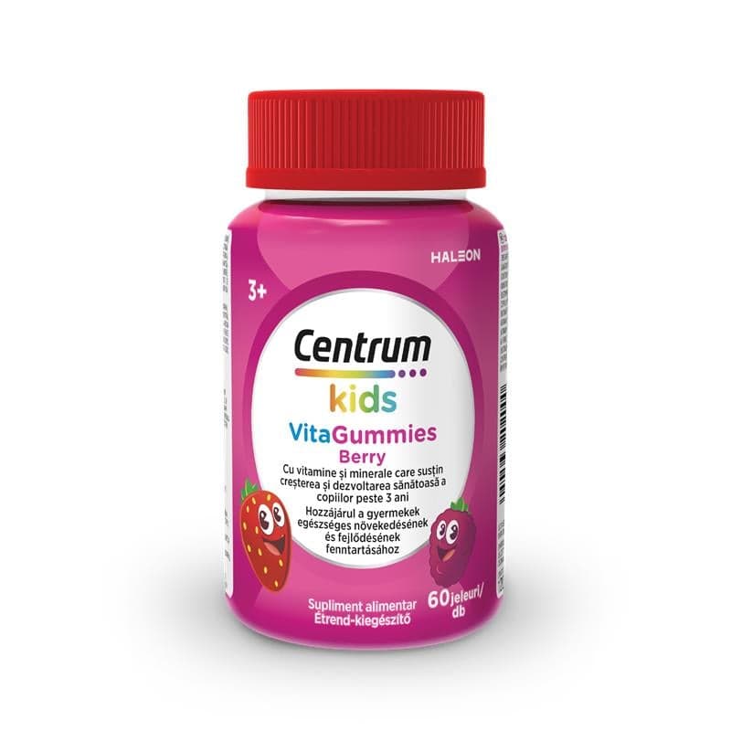 Centrum Kids gummy vitamins for children, Berry