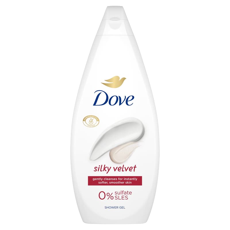 Dove Silky Velvet Cream Bath 720 ml