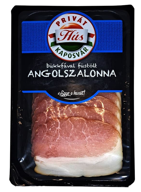 Priváthús Bükkfával füstölt angolszalonna szeletelt