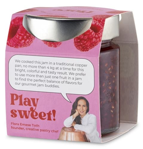 Flore Confectionery raspberry jam with paprika