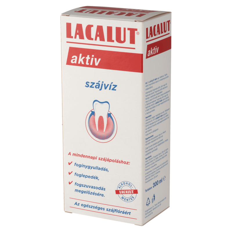 Lacalut Aktiv szájvíz 300 ml