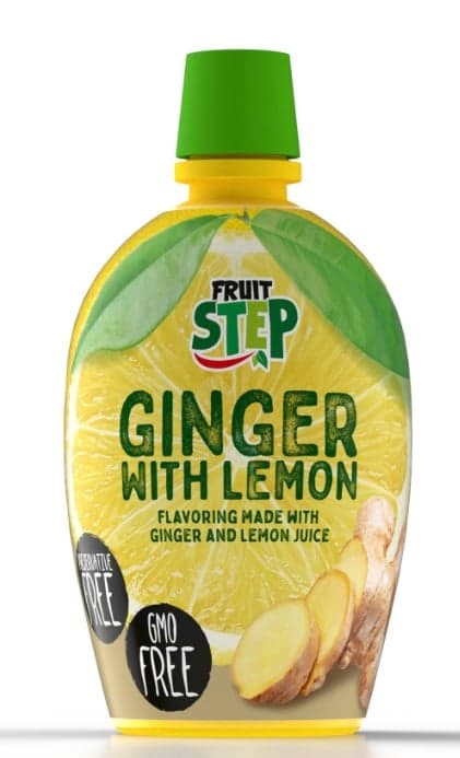 Ginger with lemon juice