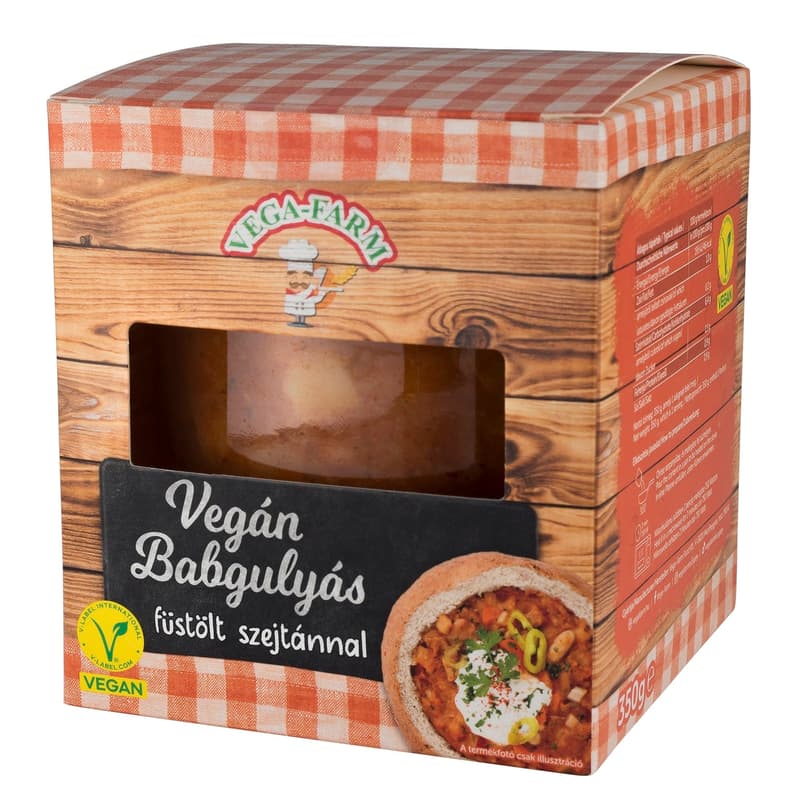 Vega-Farm Vegan Bean Stew with Smoked Seitan