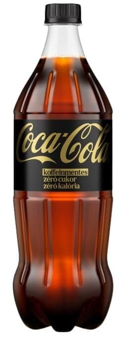 Coca-Cola Zero koffeinmentes, energiamentes szénsavas üdítőital édesítőszerekkel