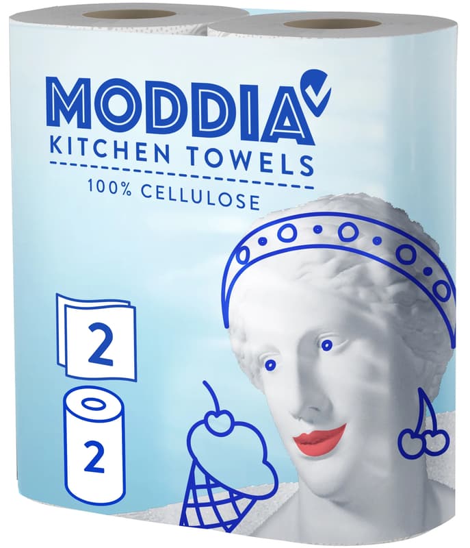 Moddia 2 rétegű konyhai papirtörlő