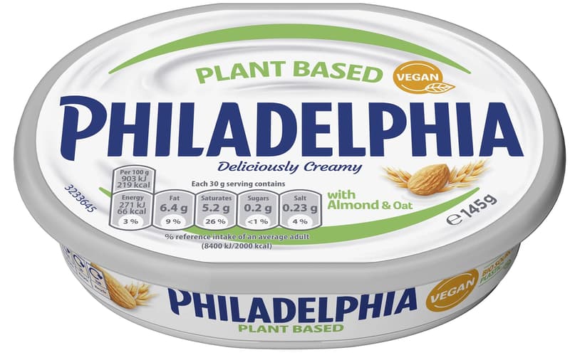 Philadelphia Plant Based Spread with Almond and Oat