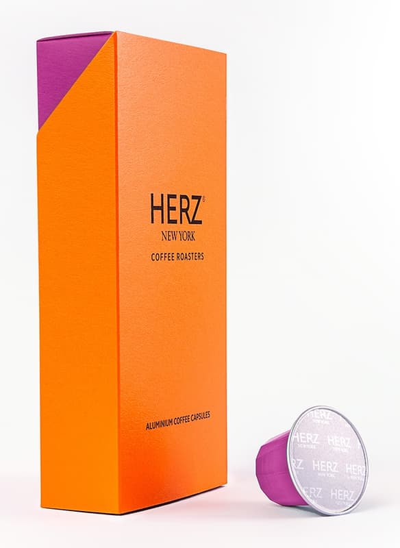 HERZ New York Coffee Roasters Kenya Nespresso kompatibilis alumínium kávékapszula