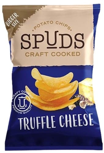 Spuds "Truffle cheese" sajtos-szarvasgombás ízű burgonyachips