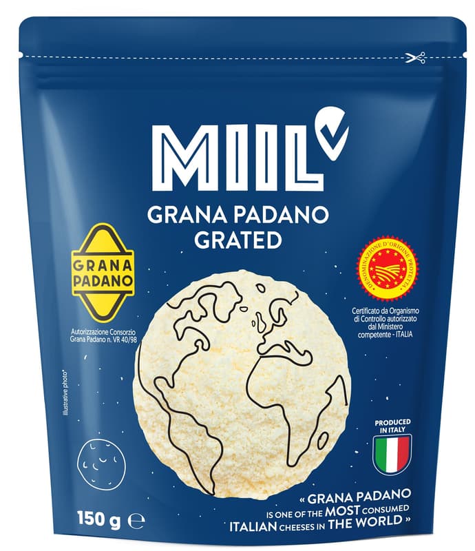 MIIL Grana Padano DOP grated