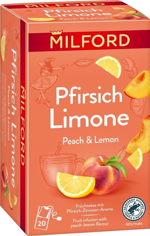 Milford Peach-Lemon Fruit Tea