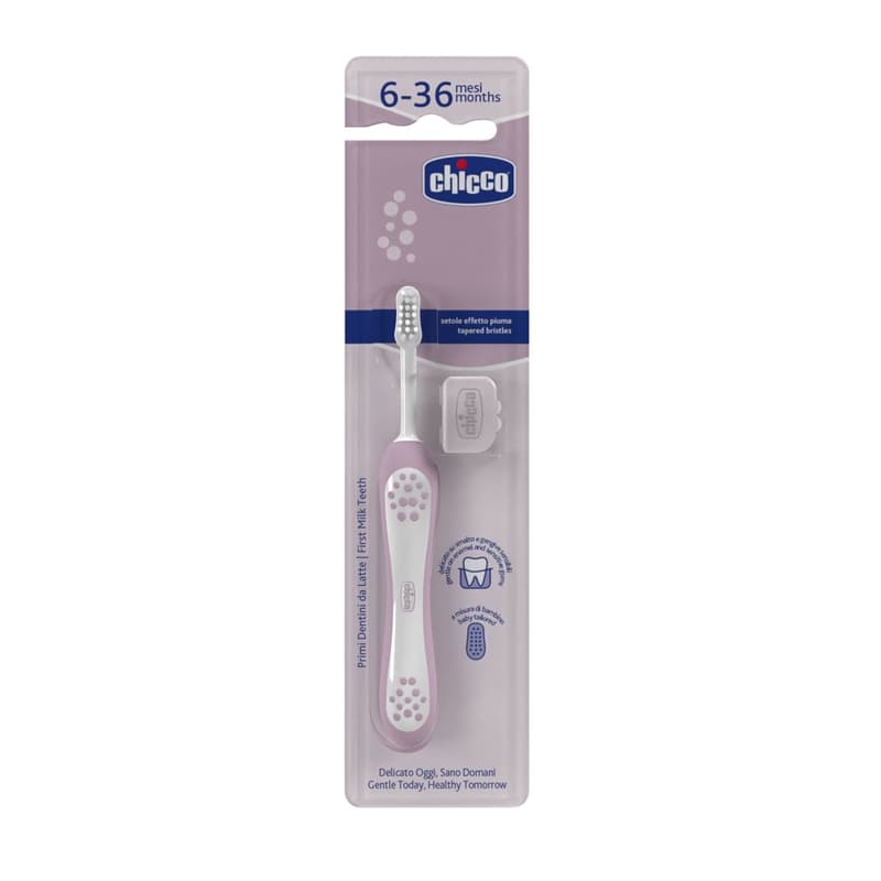 TOOTHBRUSH FIRST TEETH LILAC 6-36M