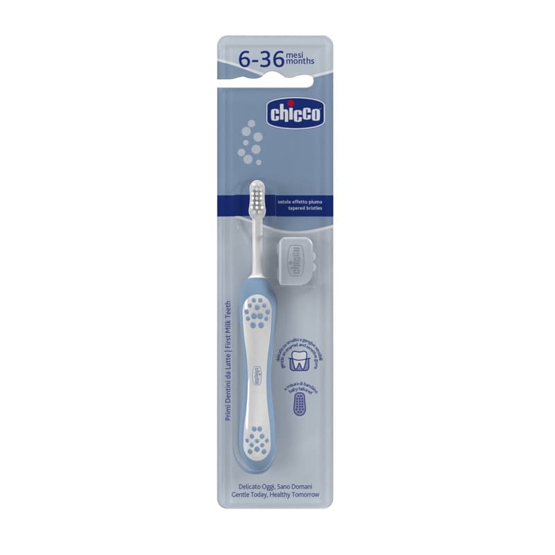 Chicco Fogkefe 6-36 hónapos korig, Indigókék