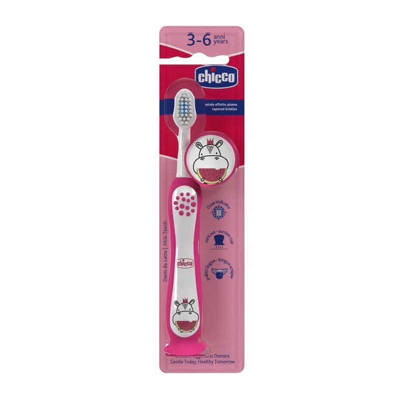 TOOTHBRUSH HIPPO 3-6Y