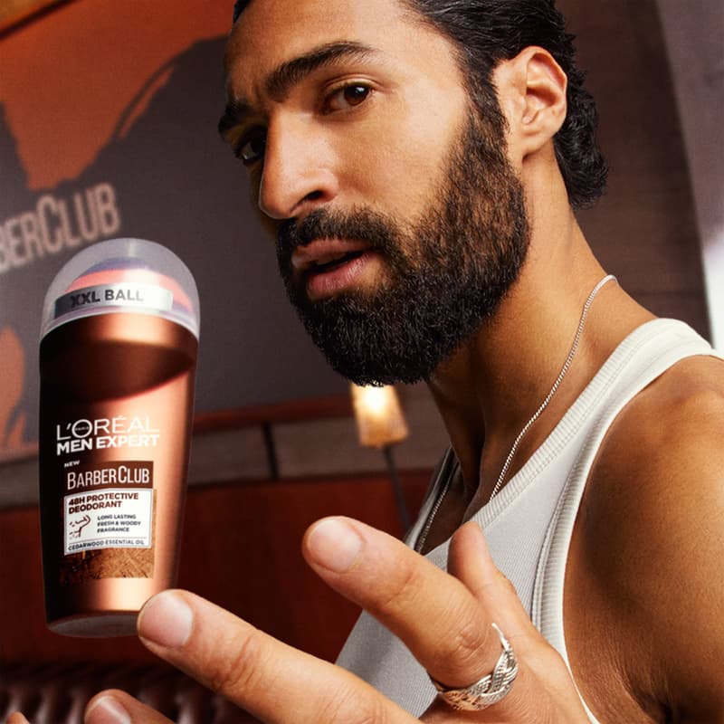 L'Oréal Paris Men Expert Barber Club roll-on deodorant