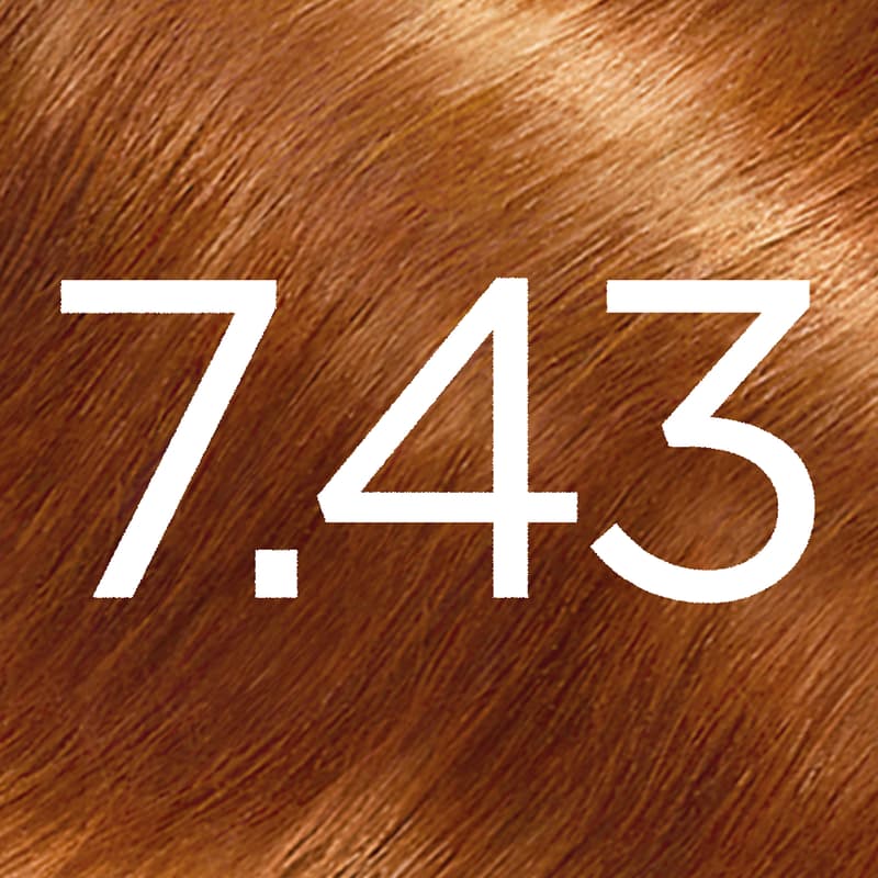 L'Oréal Paris Excellence 7.43 Copper Golden Blonde 72ml + 48ml + 12ml + 60ml
