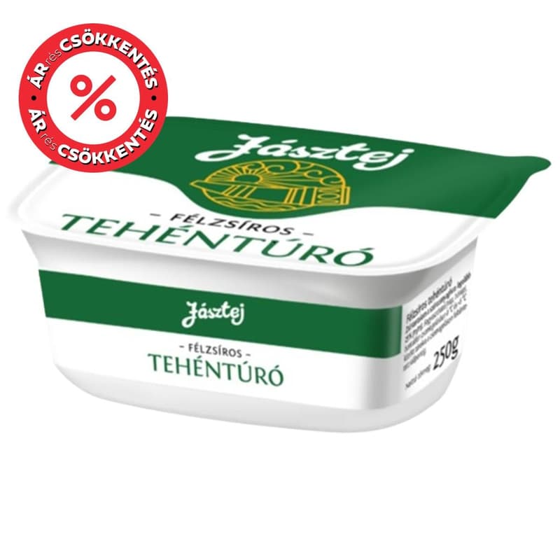 Jástéj semi-fat jarred cottage cheese