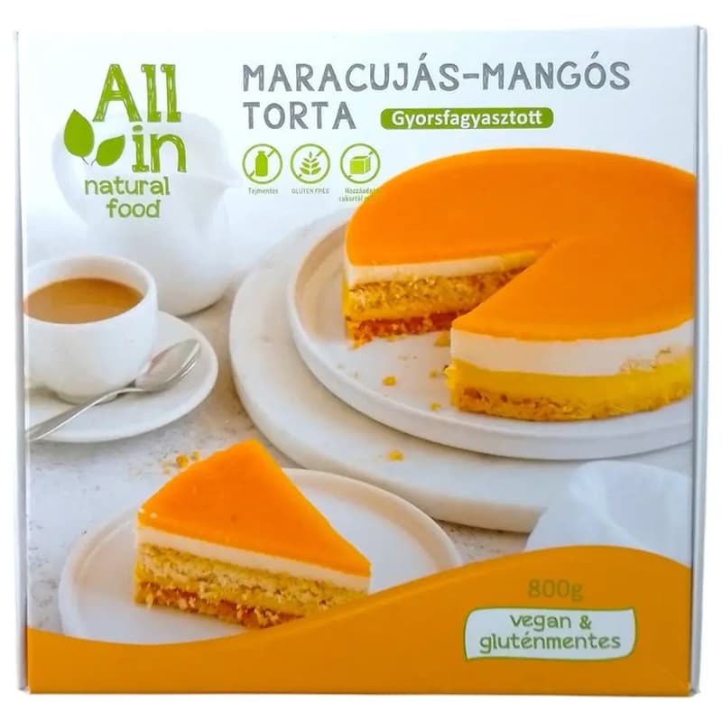 All in Natural Food Maracuya Mango Cake