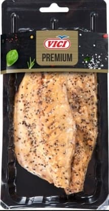 Hot smoked Atlantic mackerel fillet skin on with peppers, SKIN, 6x150g
