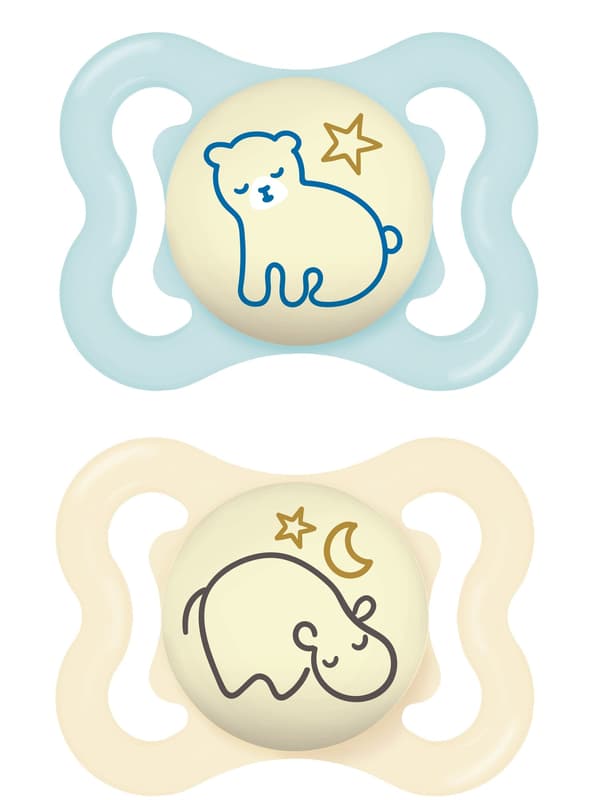 MAM Supreme Night pacifier DOUBLE 0+ months boy