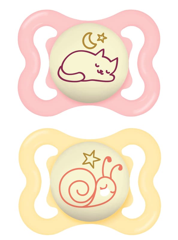 MAM Supreme Night pacifier DOUBLE 0+ months girl
