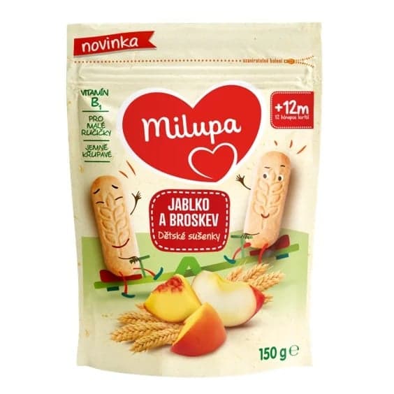 HAMI BISCUITS APPLE PEACH 150G COP