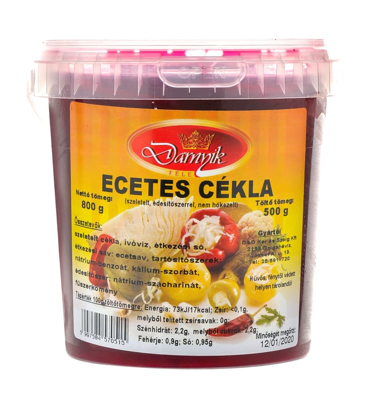 Darnyik delicacy beets, small bucket