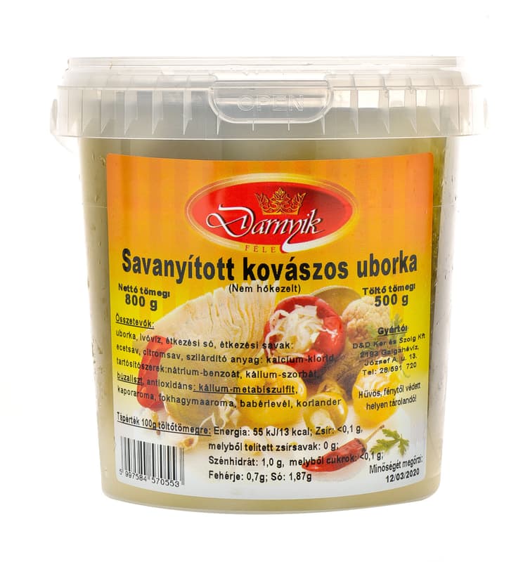 Darnyik sourdough cucumber, small bucket