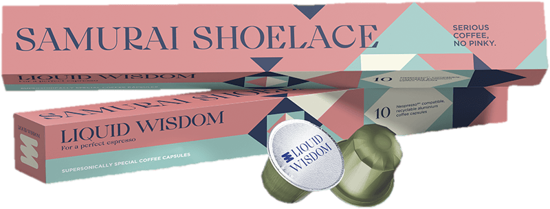 Liquid Wisdom specialty coffee capsules