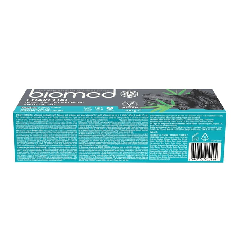 Biomed Charcoal toothpaste