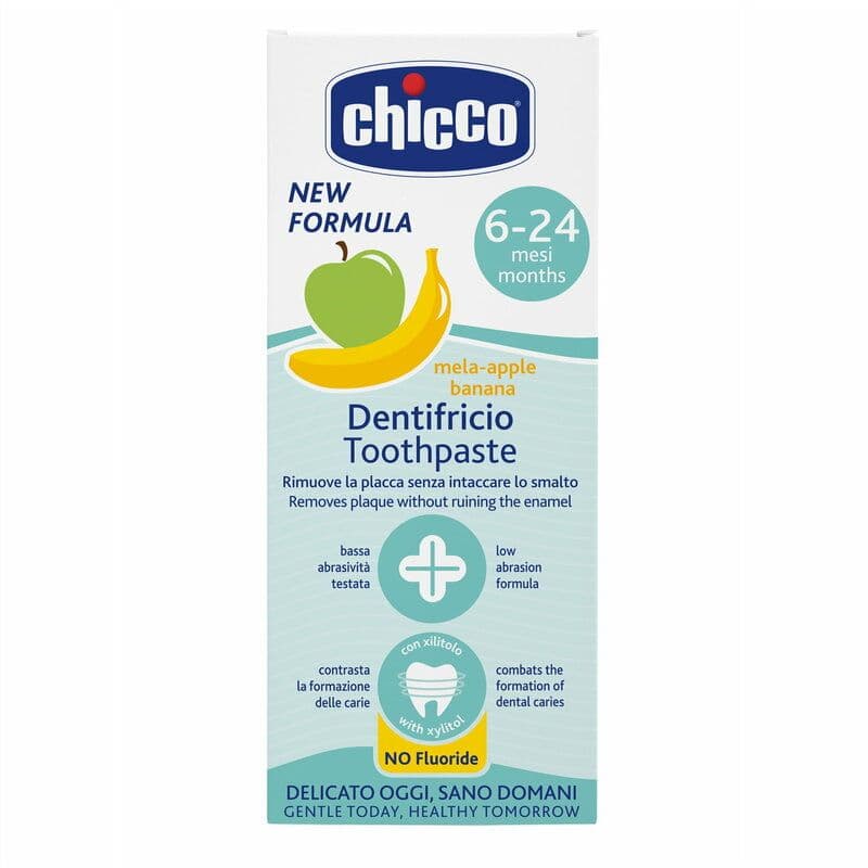 TOOTHPASTE APPLEBANANA 6-24M NO FLUORIDE