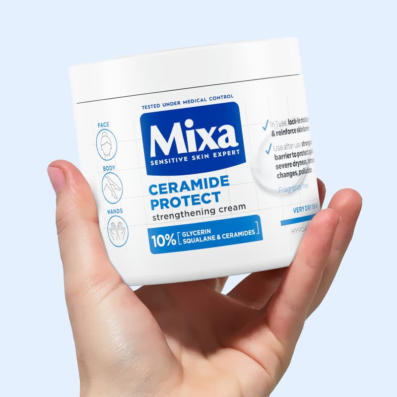 Mixa strengthening body lotion for very dry skin