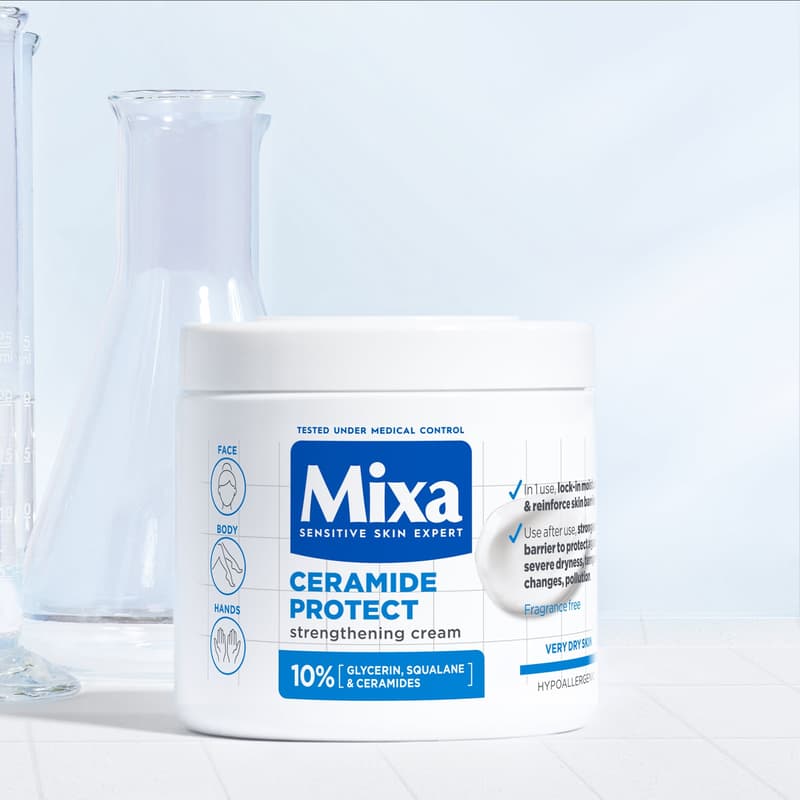 Mixa strengthening body lotion for very dry skin