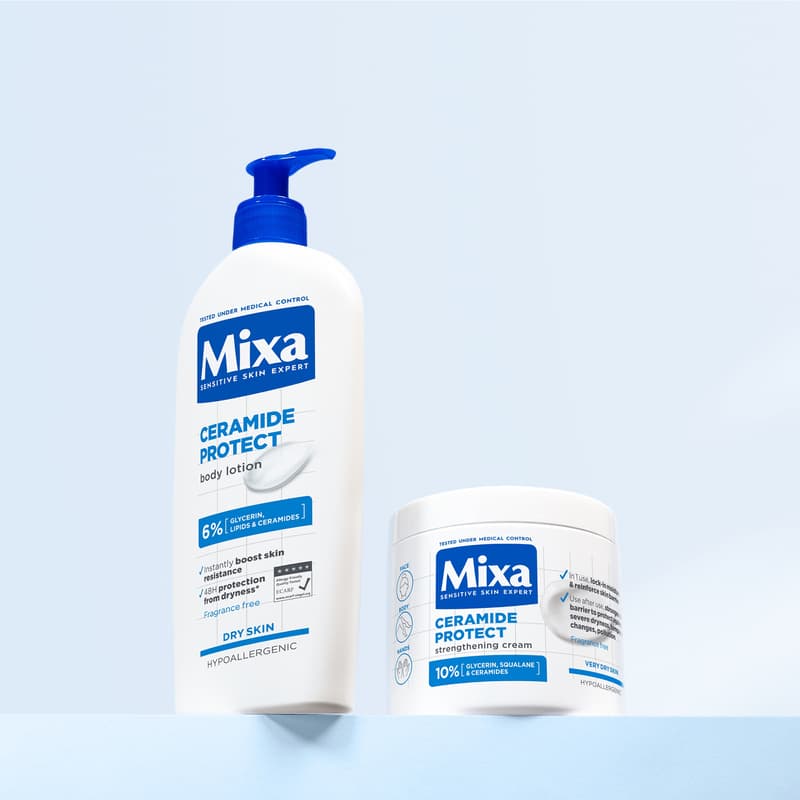 Mixa strengthening body lotion for very dry skin