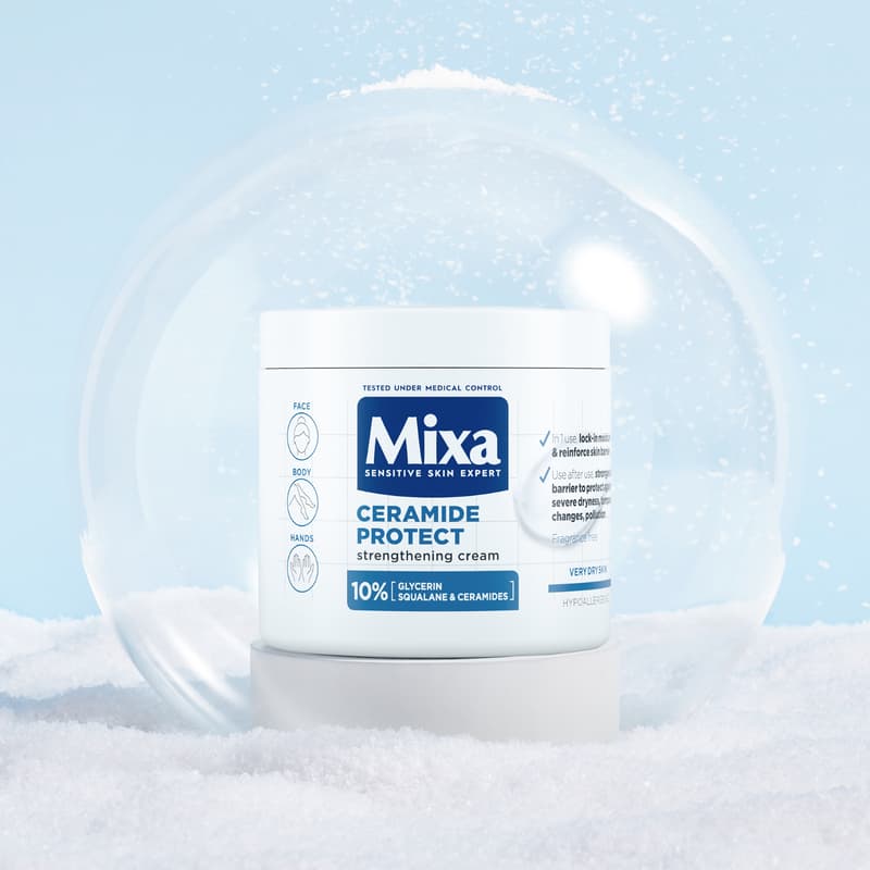 Mixa strengthening body lotion for very dry skin