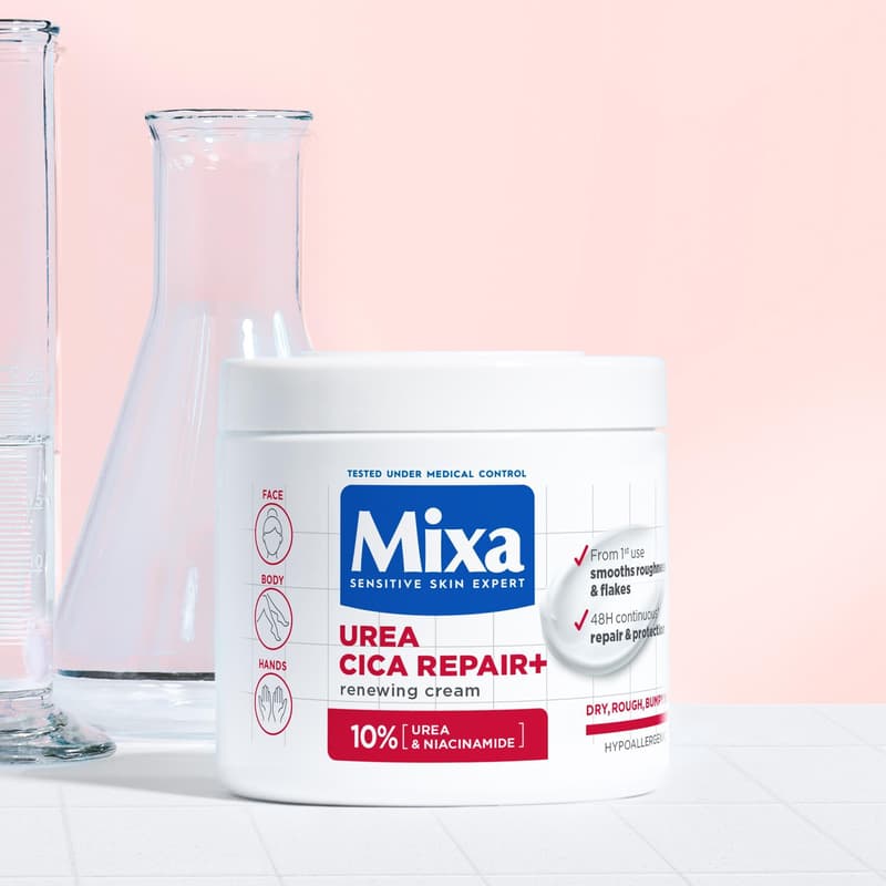 Mixa regeneráló testápoló száraz, durva bőrre