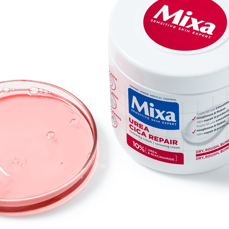 Mixa regeneráló testápoló száraz, durva bőrre