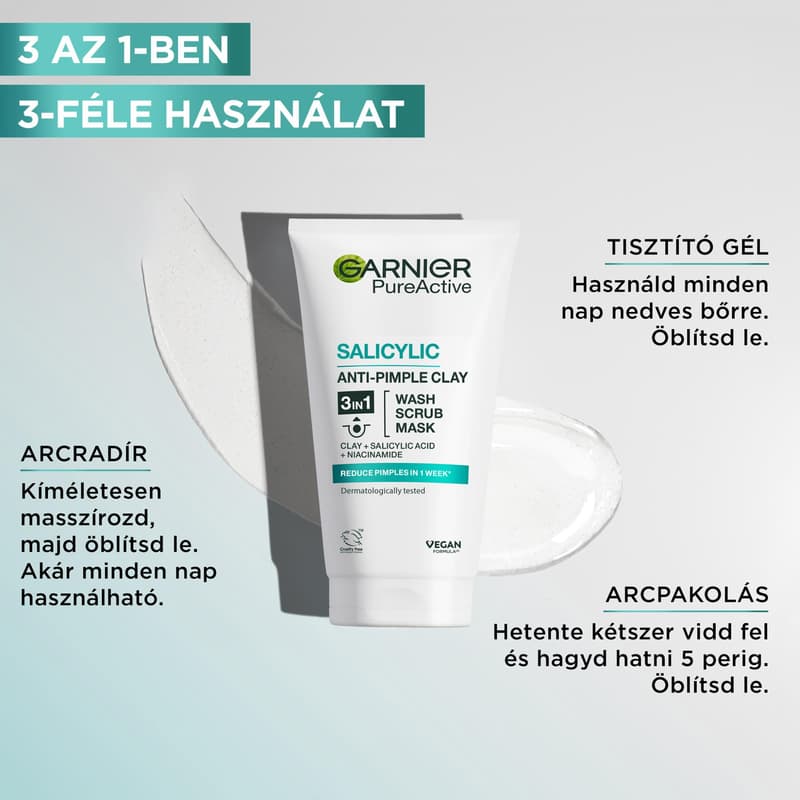 Garnier Skin Naturals Pure 3in1 Cleansing Gel